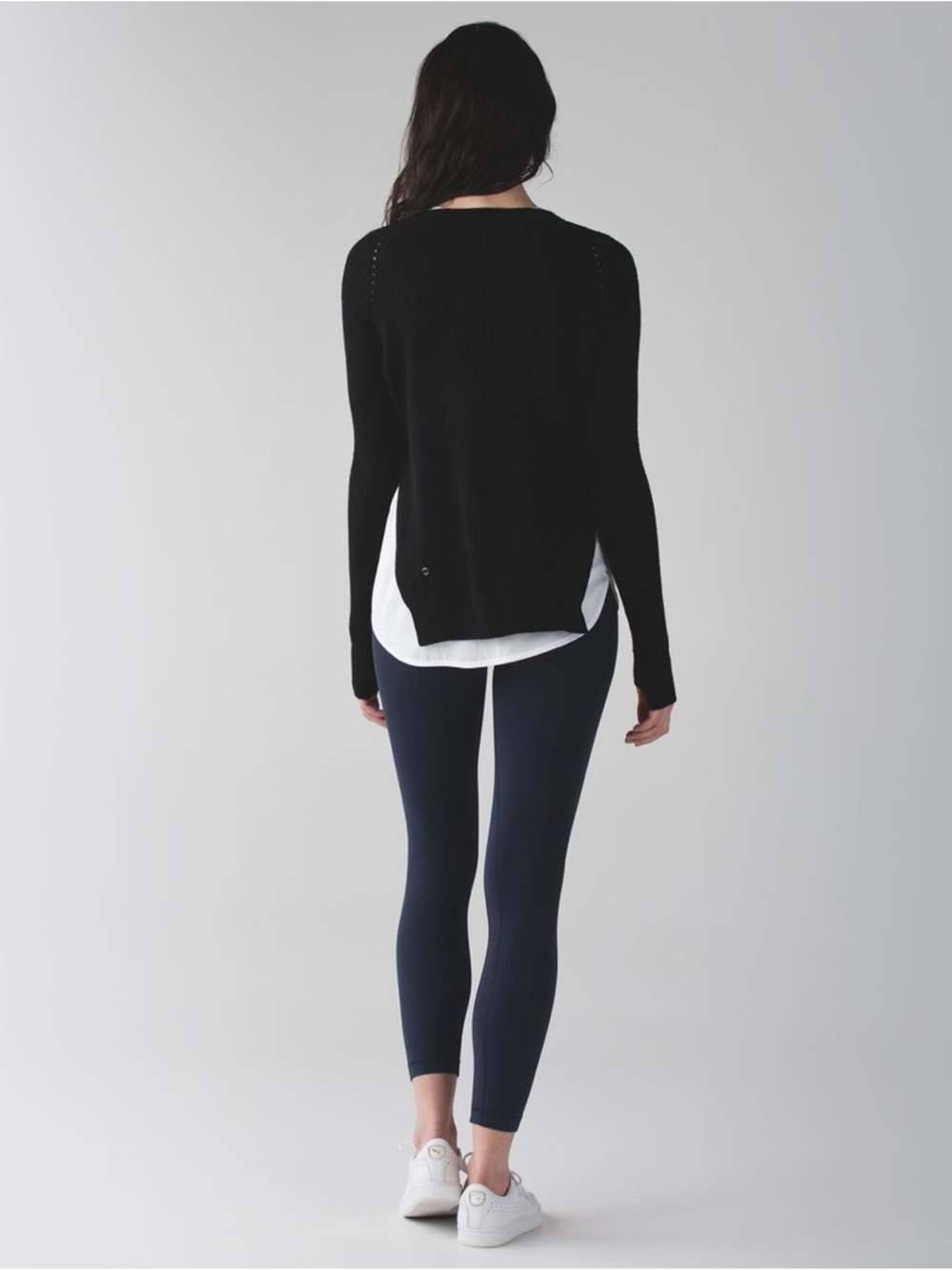 LULULEMON Seva Crewneck Merino Wool Sweater - Black - Picture 4 of 11